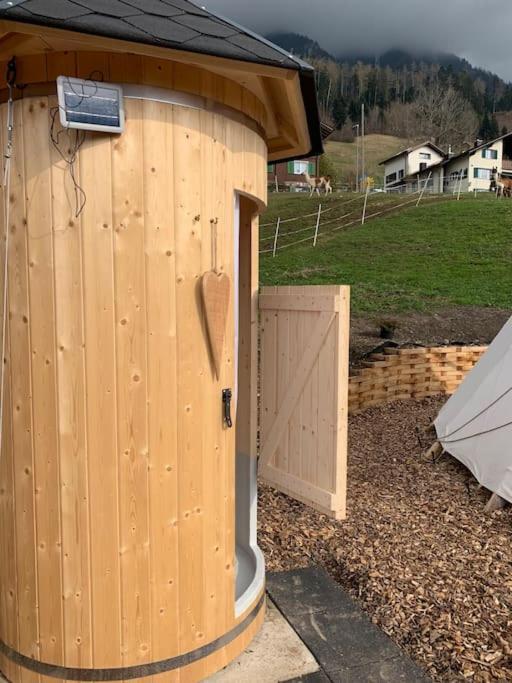 Hotel Jurte Beim Lama- & Alpakahof Triesenberg Exteriér fotografie